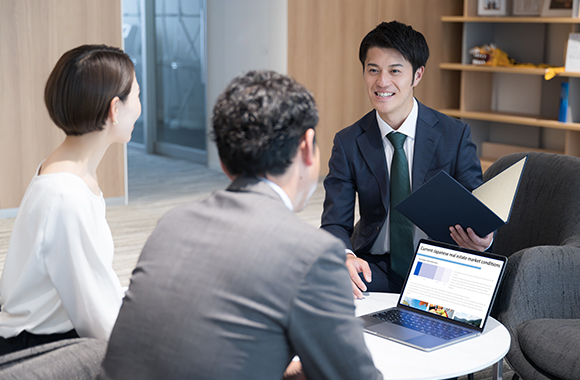 当社はご希望の期間内に確実に売却できる買取保証付き仲介が可能